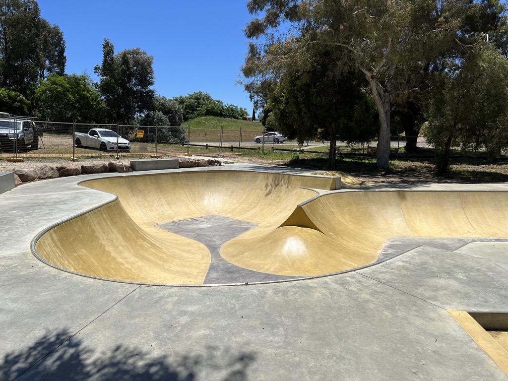 Ernest Grant New Skatepark Complete