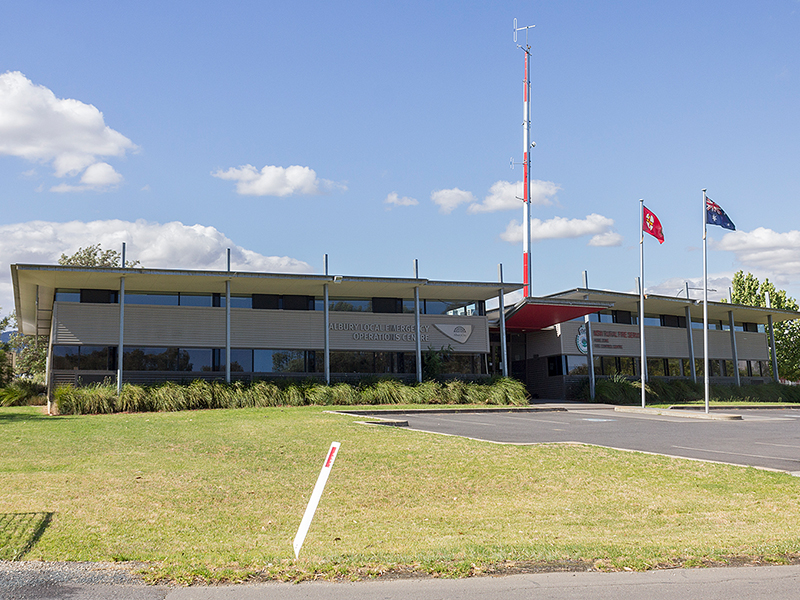 Image of the Albury Emergency Management Centre