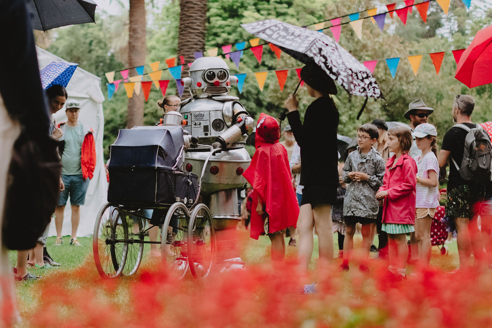 Robots in the gardens